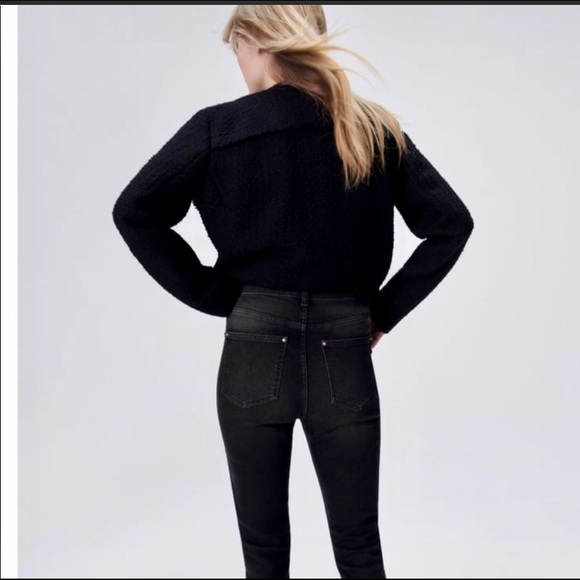 SALE❤️LN ZARA BLACK 5 POCKET SKINNY JEANS❤️ - Picture 2 of 8